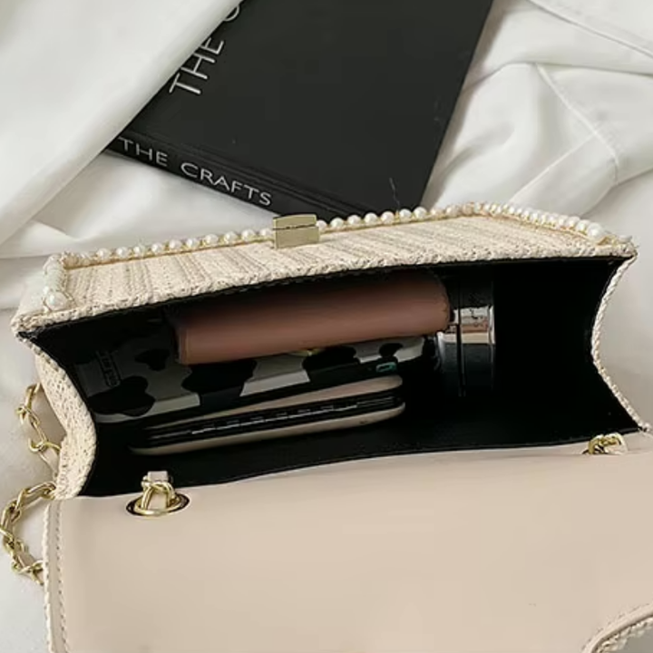 Laurie | Trendy Boho Handtas met Chique Pareldetails for a Unieke en Stijlvolle Look