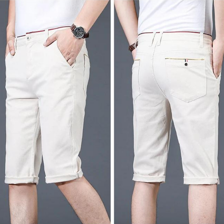 Stylische Herren-3/4-Shorts für den Sommer - perfekt für Alltag und Entspannung