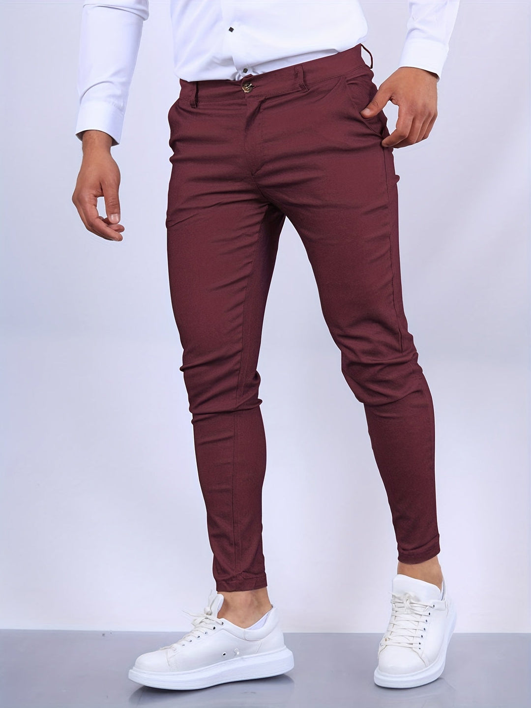Modische Slim Fit Hose für Herren - modernes und elegantes Design für einen tollen Look