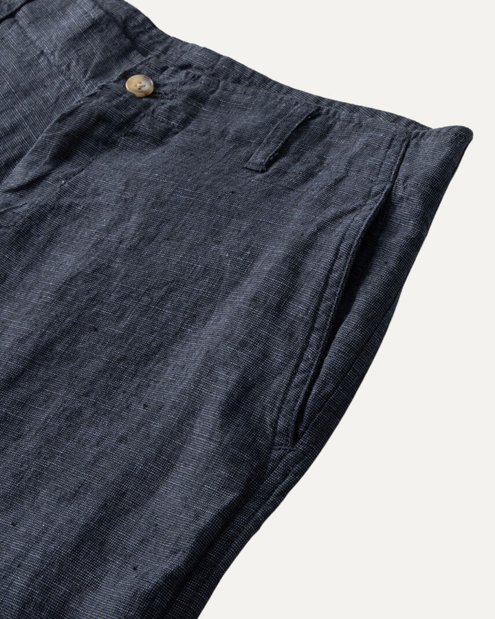 Stylische Herren-Leinen-Shorts für den Sommer im schicken Portofino-Stil