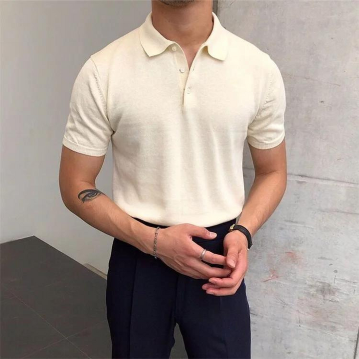 Stilvolles und bequemes Herren-Poloshirt für einen eleganten Look