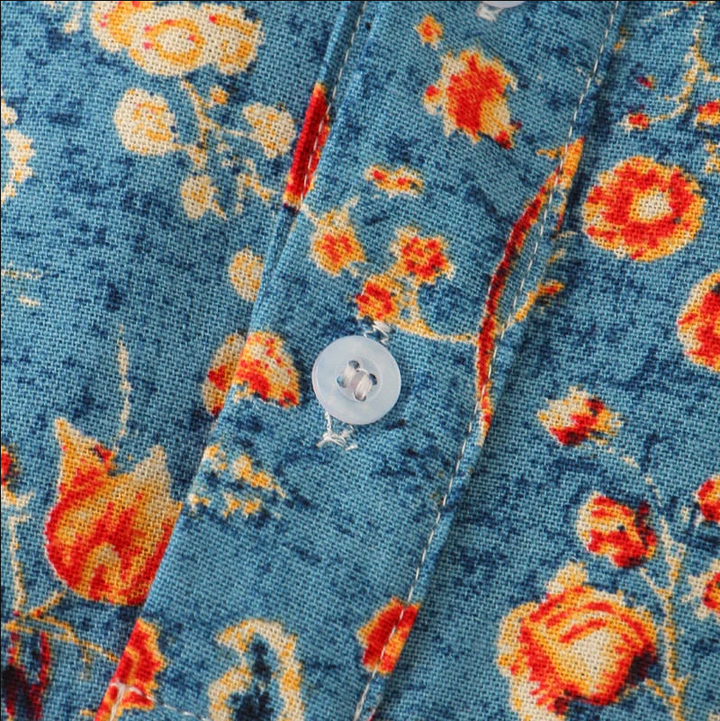 Stylisches Herren-Langarmhemd mit einzigartigem Muster - die perfekte Wahl für jede Gelegenheit