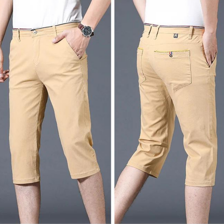 Stylische Herren-3/4-Shorts für den Sommer - perfekt für Alltag und Entspannung