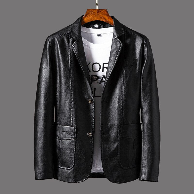 Stilvolle langärmelige Slim Fit Jacke für Herren - Eleganz und einzigartiger Look