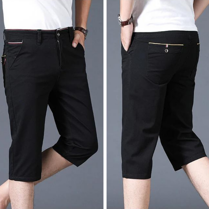 Stylische Herren-3/4-Shorts für den Sommer - perfekt für Alltag und Entspannung