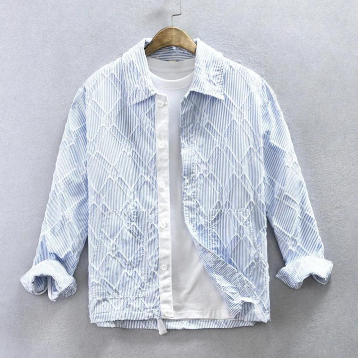 Stilvolles Herren-Business-Sweatshirt in einem eleganten, klassischen Blauton