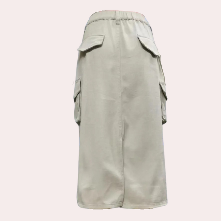 Stijlvolle Retro Dames Cargo Rok - Emma voor Een Chic en Comfortabel Look