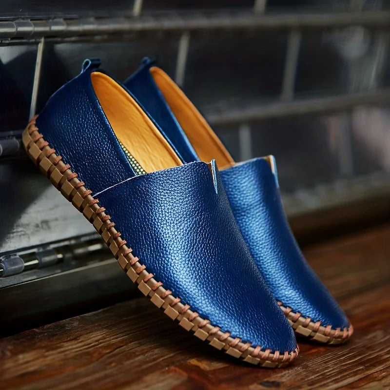 Matt - luxuriöse, elegante Herren-Slipper aus Leder für außergewöhnlichen Stil