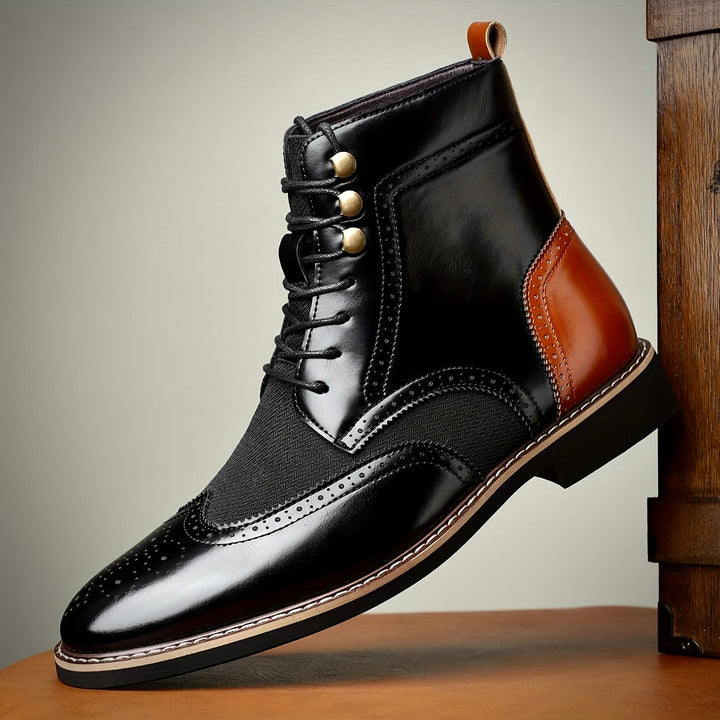 Elegante Leder-Oxford-Schuhe für Herren - stilvolles und klassisches Design