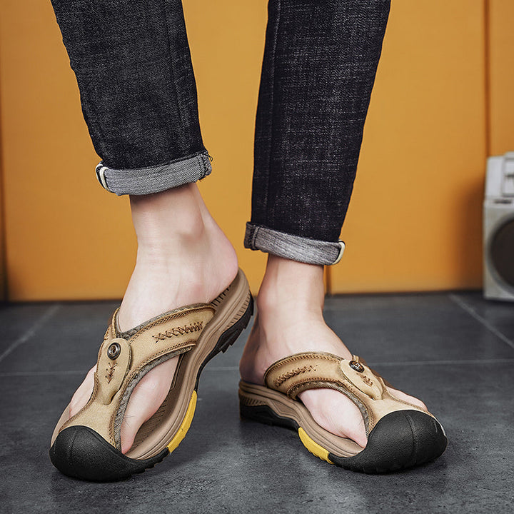 Ergonomische orthopädische Herrensandalen für maximalen Komfort und Halt