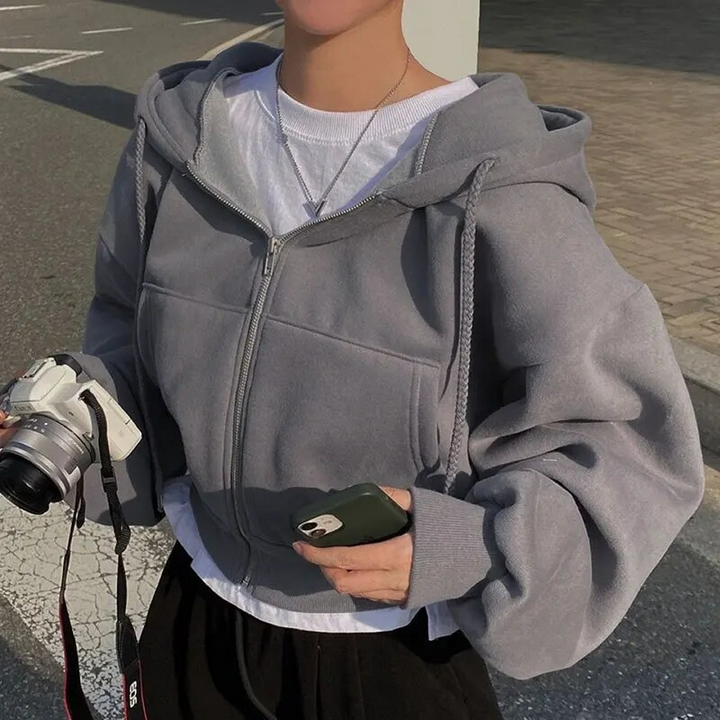 Stylischer und bequemer Oversize-Kapuzenpullover für Frauen