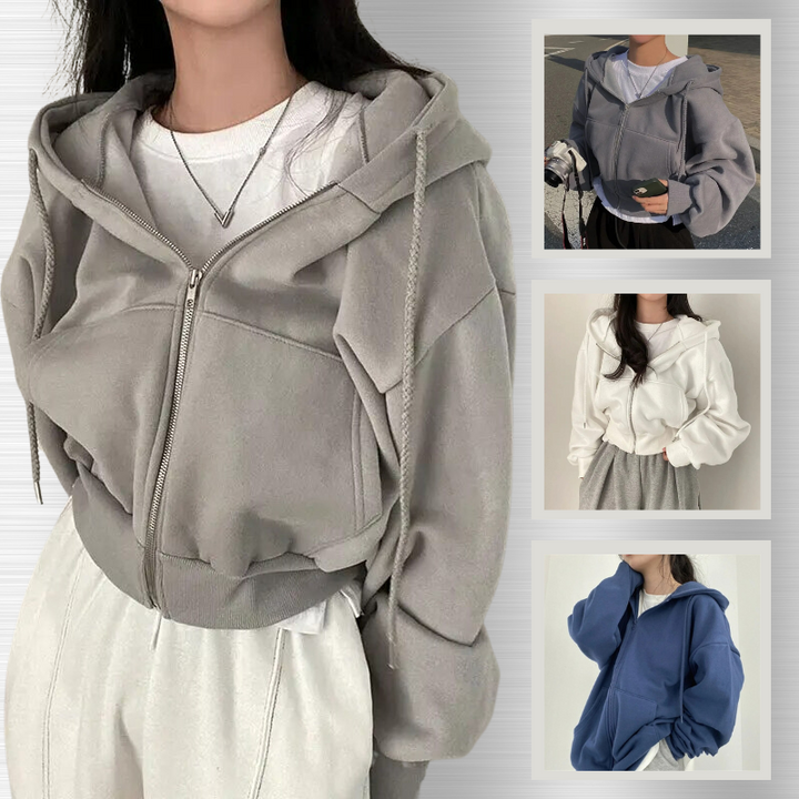 Stylischer und bequemer Oversize-Kapuzenpullover für Frauen
