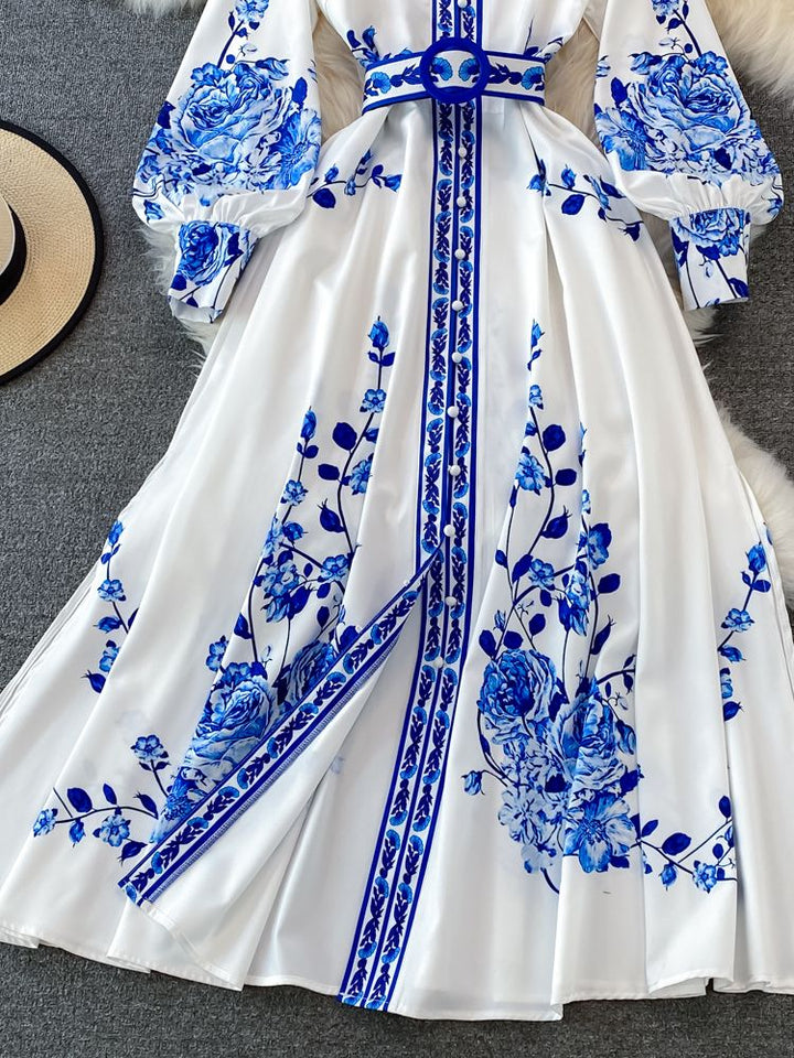 Modisches langärmeliges Damenkleid - perfekt für jede Gelegenheit