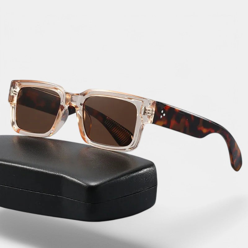 Luise | Trendy Zonnebril met Vlekkend Tortoise Montuur for a Chic en Modieus Uitstraling