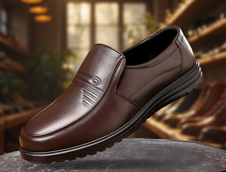 Stylowe i komfortowe męskie loafersy z wysokiej jakości skóry – elegancki wybór na każdą okazję