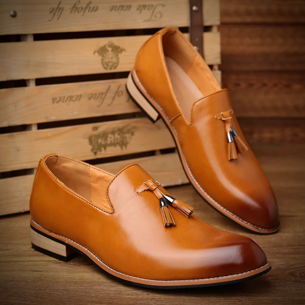 Elegante Herren-Loafers aus Leder - unterstreichen Sie Ihren raffinierten Stil