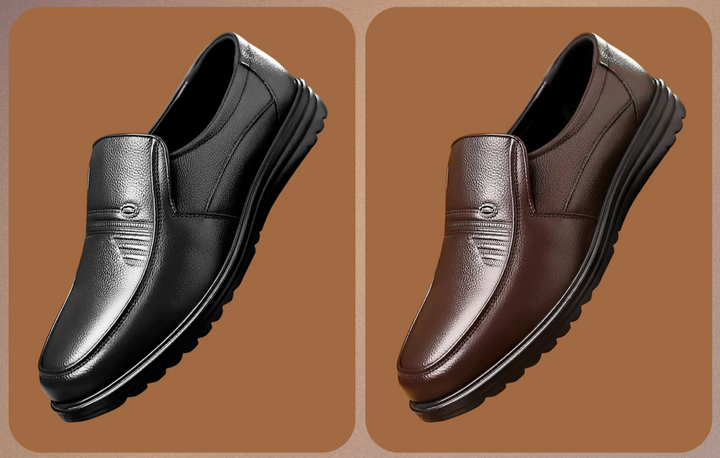 Stylowe i komfortowe męskie loafersy z wysokiej jakości skóry – elegancki wybór na każdą okazję