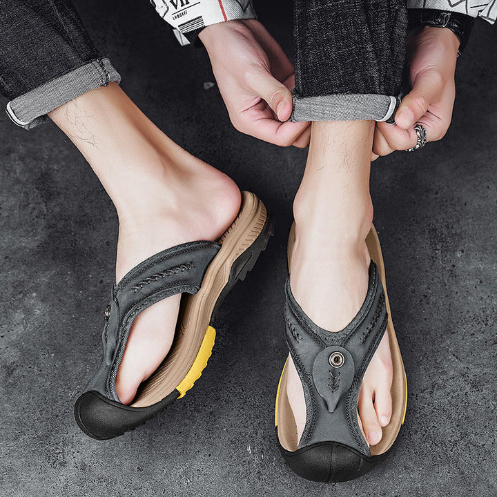 Ergonomische orthopädische Herrensandalen für maximalen Komfort und Halt