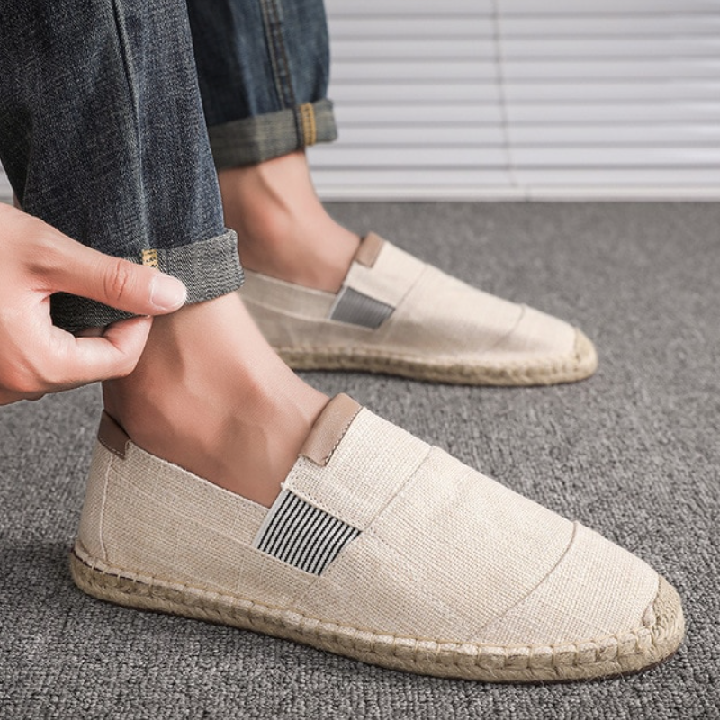 Atmungsaktive Canvas-Turnschuhe für Männer - Komfort und modischer Look für den Sommer