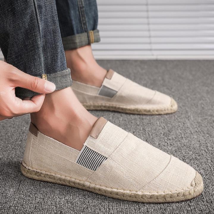 Atmungsaktive Canvas-Turnschuhe für Männer - Komfort und modischer Look für den Sommer