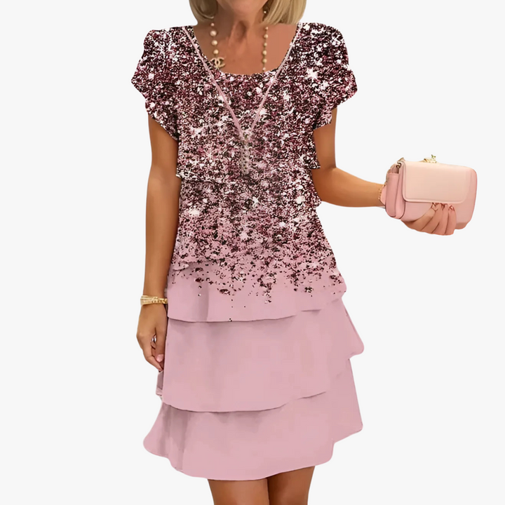 Stilvolles und feminines Damen Maxikleid mit Blumenmuster für besondere Anlässe