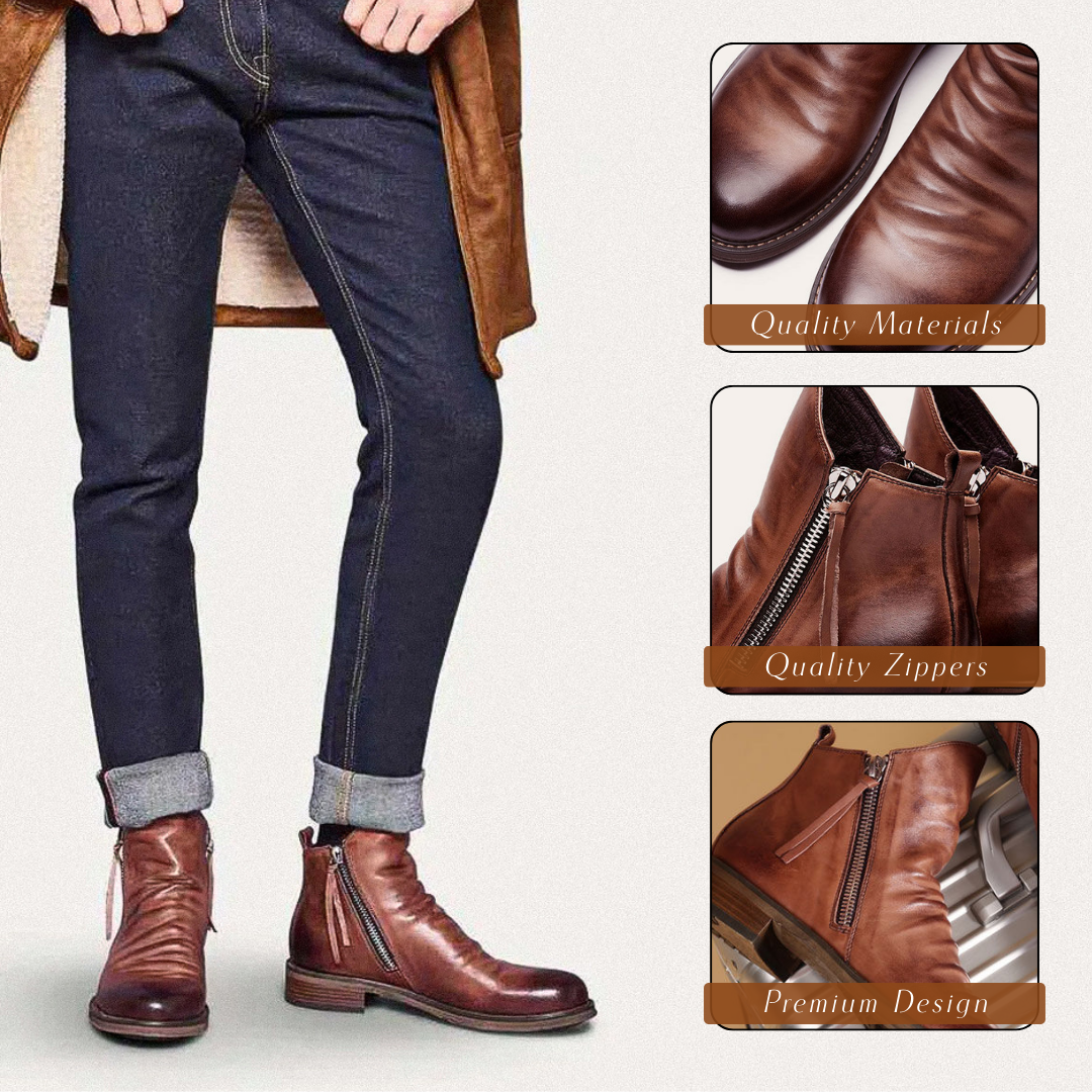 Elegante Chelsea-Stiefel für Herren - ein stilvoller und klassischer Look für jede Gelegenheit