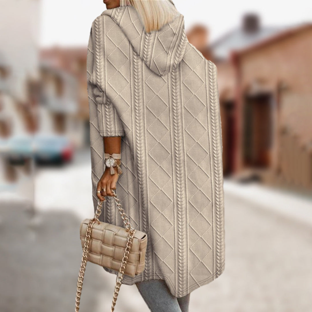 RIBBETE - Stylowa kurtka z kapturem dla wyjątkowej elegancji