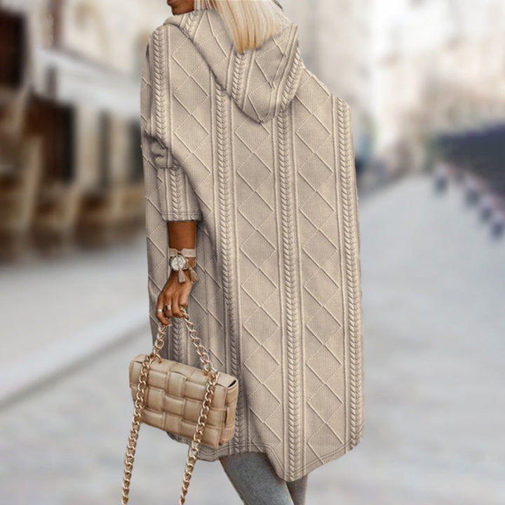 RIBBETE - Stylowa kurtka z kapturem dla wyjątkowej elegancji