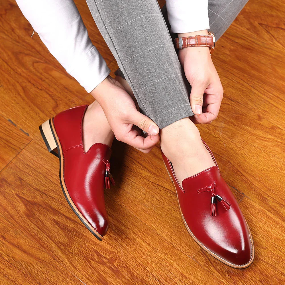 Elegante Herren-Loafers aus Leder - unterstreichen Sie Ihren raffinierten Stil