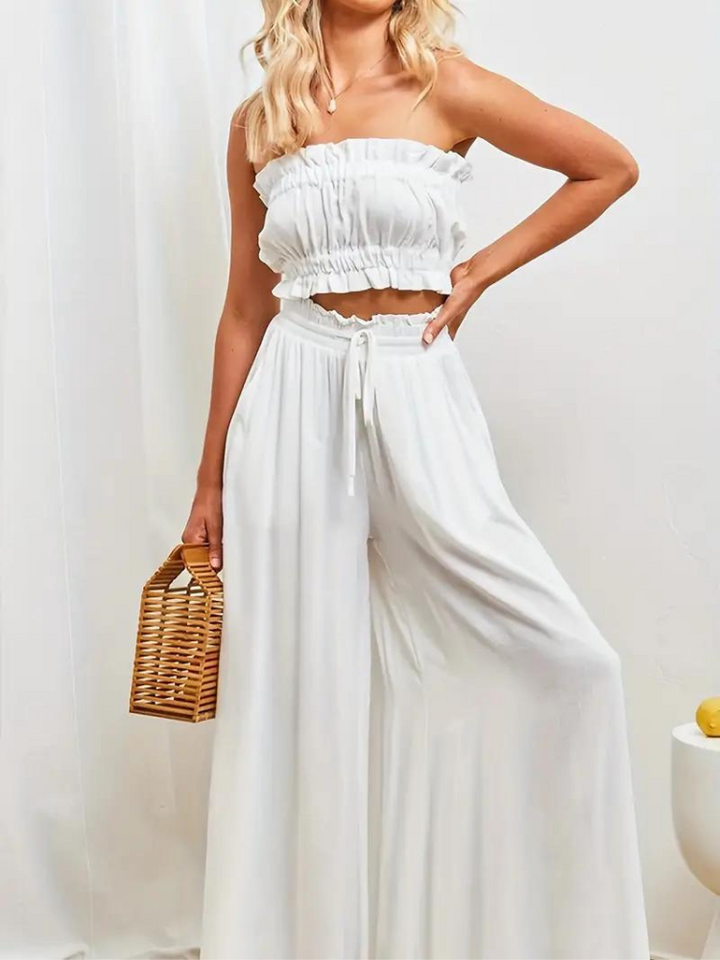 Stylowe i eleganckie damskie spodnie z wysokim stanem dla modnego wyglądu