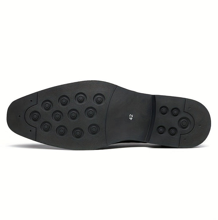 Eleganckie męskie buty z paskiem typu monk na klamrę – doskonały styl i klasyka