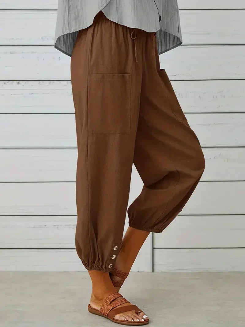 Modne letnie spodnie damskie zapewniające komfort i stylowy wygląd na gorące dni