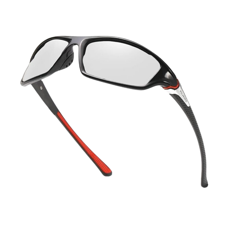 Stylische Sport-Sonnenbrille mit polarisierten Gläsern - ideal für aktive Outdoor-Aktivitäten