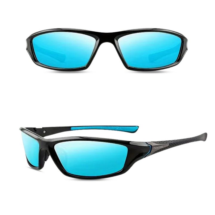 Stylische Sport-Sonnenbrille mit polarisierten Gläsern - ideal für aktive Outdoor-Aktivitäten
