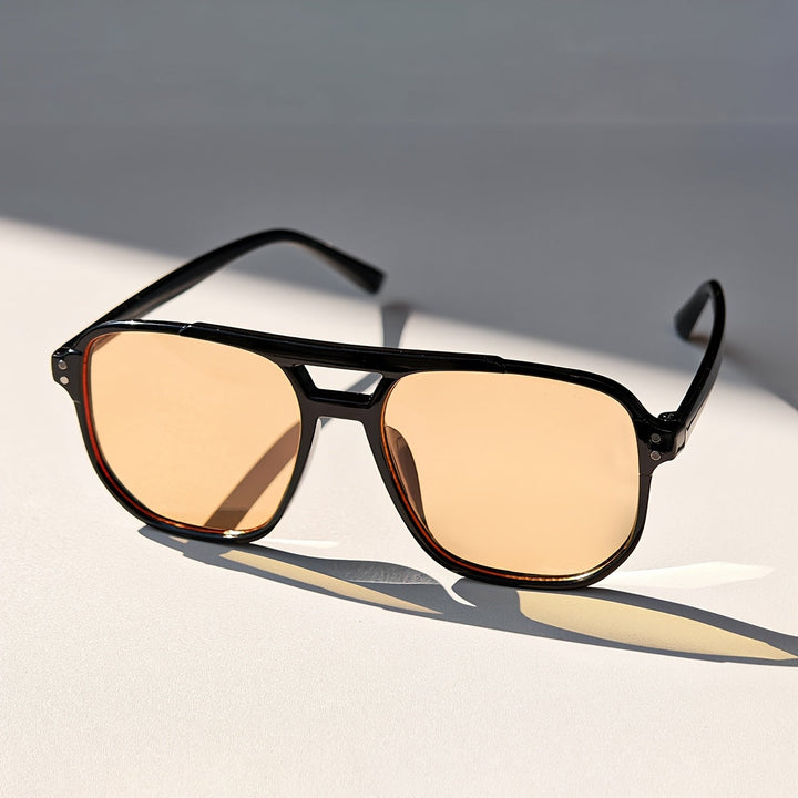 Marilla | Gebruikte übergroße Retro-Pilotenzonnebril für einen stijlvolle en veelzijdige Look