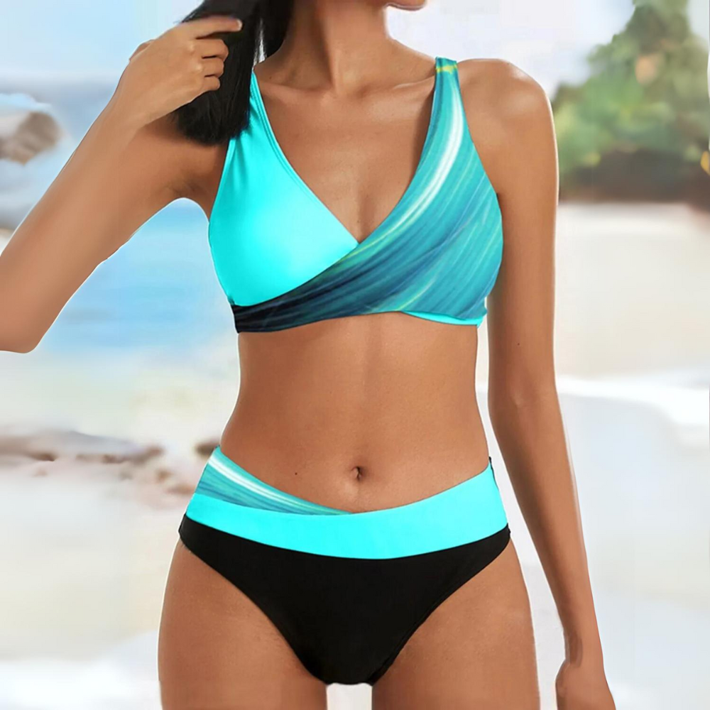 Genevieve | Maillot de bain tendance colour block pour un été stylé
