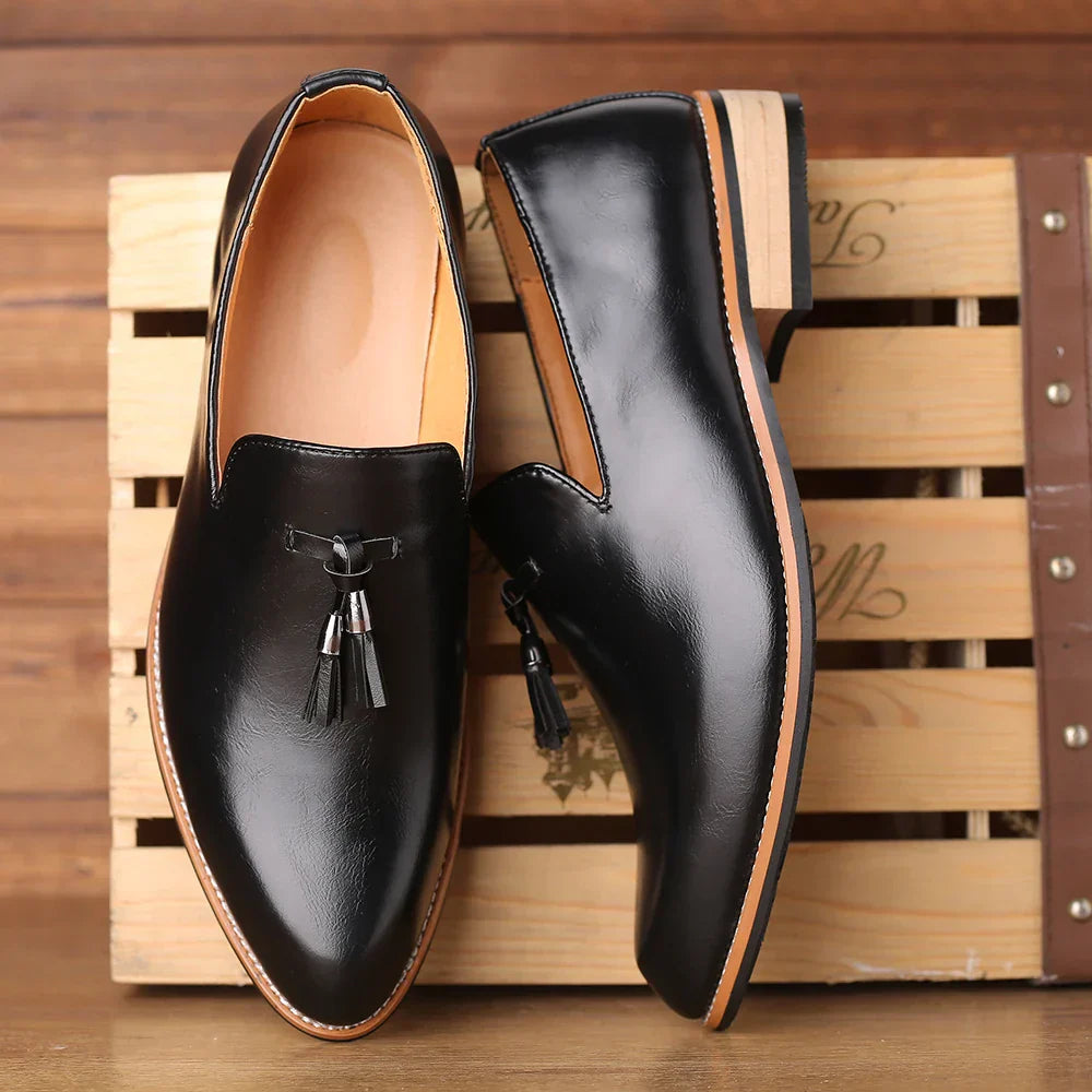 Elegante Herren-Loafers aus Leder - unterstreichen Sie Ihren raffinierten Stil