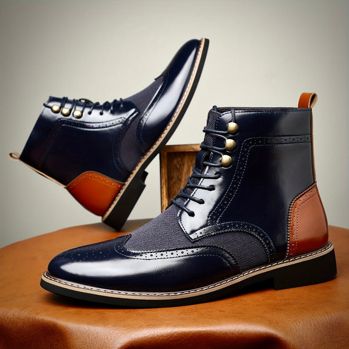 Elegante Leder-Oxford-Schuhe für Herren - stilvolles und klassisches Design