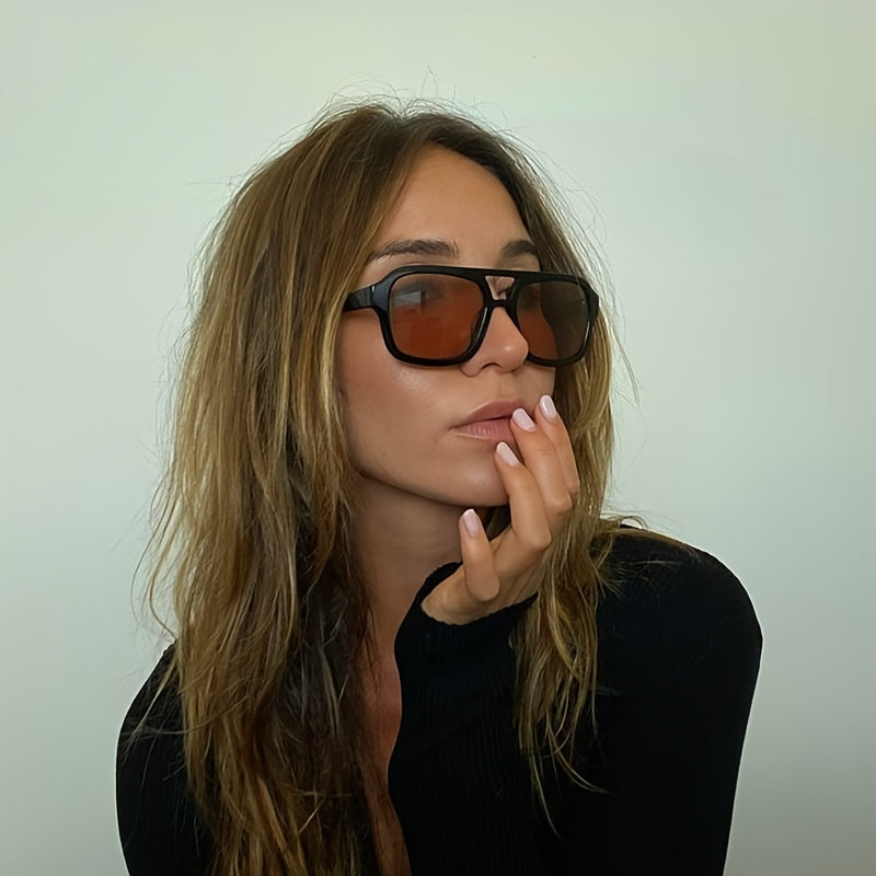 Morena | Trendy Fuореуnte Zonnebril met Geometrisch Montuur voor een Chic en Moderne Look