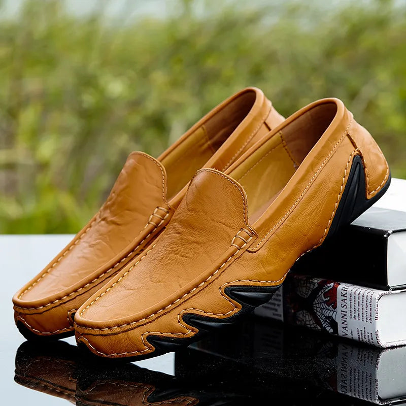 Exklusive Lederslipper für Männer, die Stil und Komfort verbinden