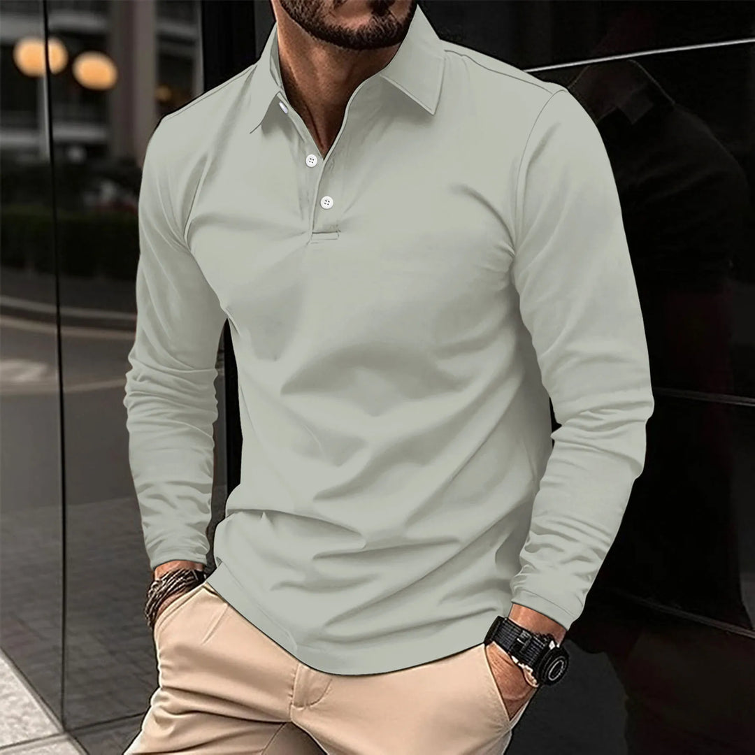 Casualowa koszulka polo Mirko™ z długim rękawem – styl i komfort na co dzień!