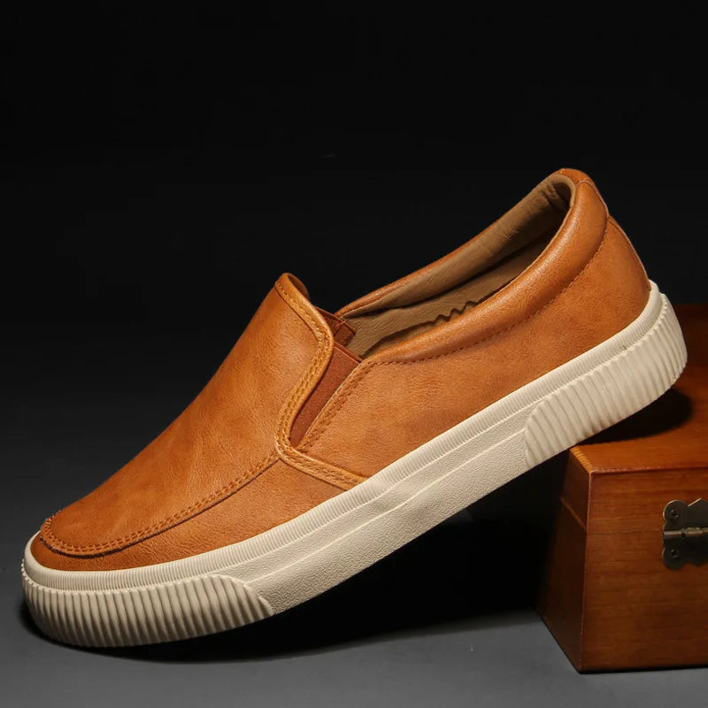 Elegante Herren-Loafers aus Leder für außergewöhnlichen Komfort und Stil