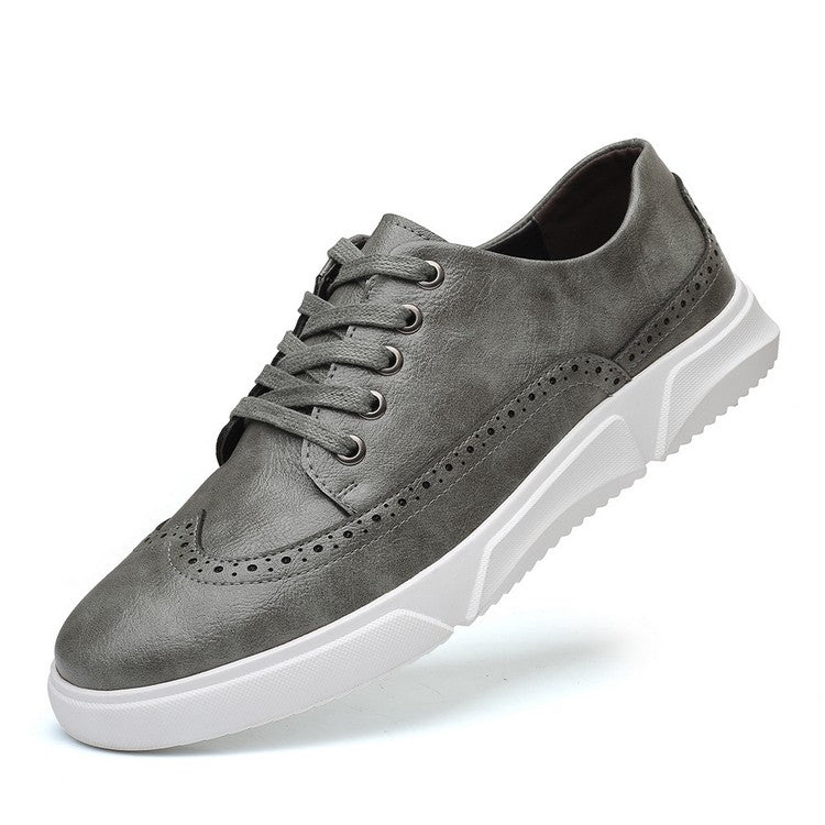 Elegante Herren-Sportschuhe aus Leder - ideal für elegante Freizeitkleidung