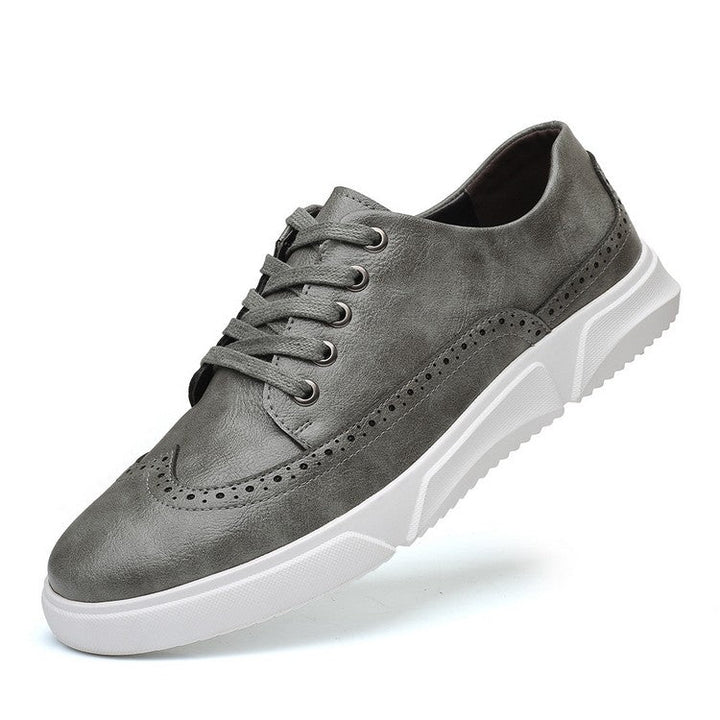 Elegante Herren-Sportschuhe aus Leder - ideal für elegante Freizeitkleidung