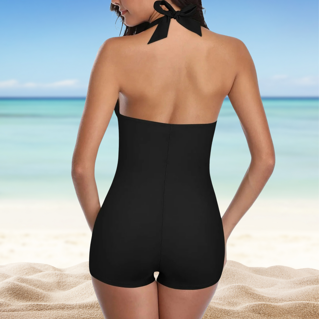 Hollyn | Élégant maillot de bain à col dégagé pour un look sophistiqué