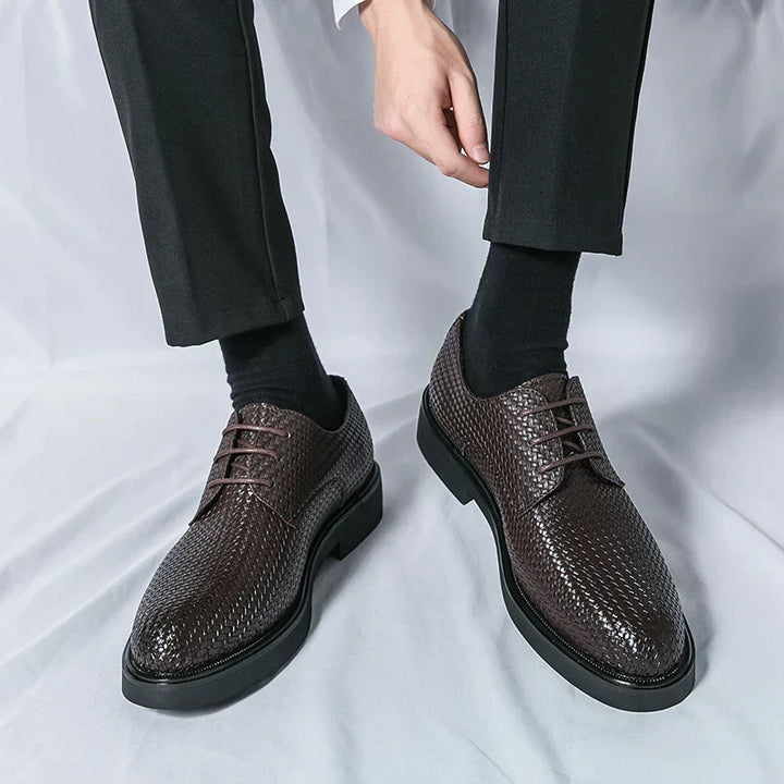 Stilvolle und luxuriöse Premium-Leder-Oxfords für Männer