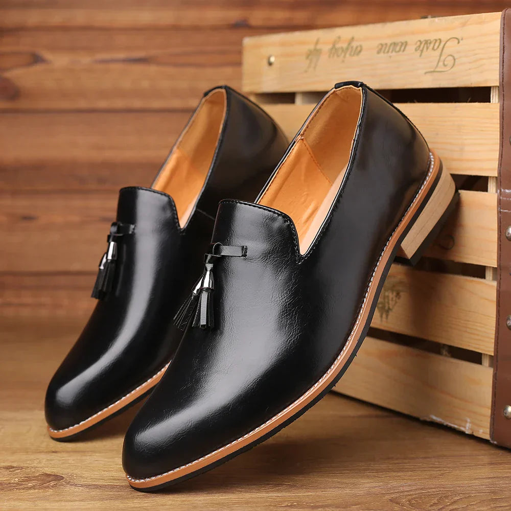 Elegante Herren-Loafers aus Leder - unterstreichen Sie Ihren raffinierten Stil