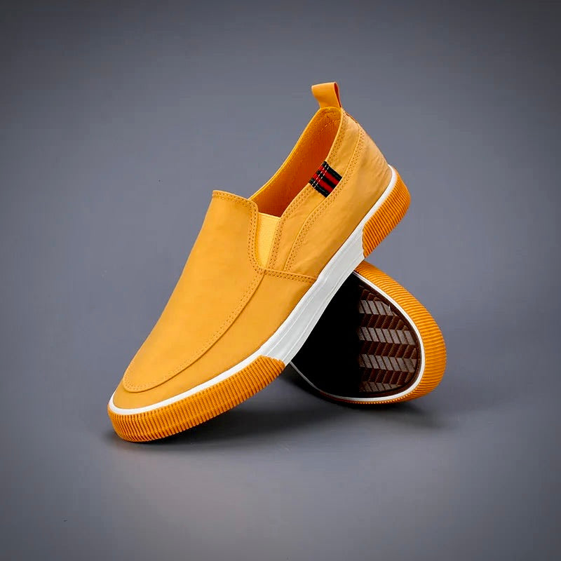 Lekkie i oddychające męskie loafersy na lato - komfort i styl na co dzień