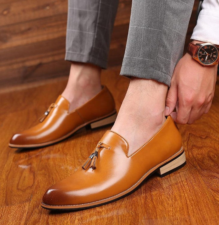 Elegante Herren-Loafers aus Leder - unterstreichen Sie Ihren raffinierten Stil