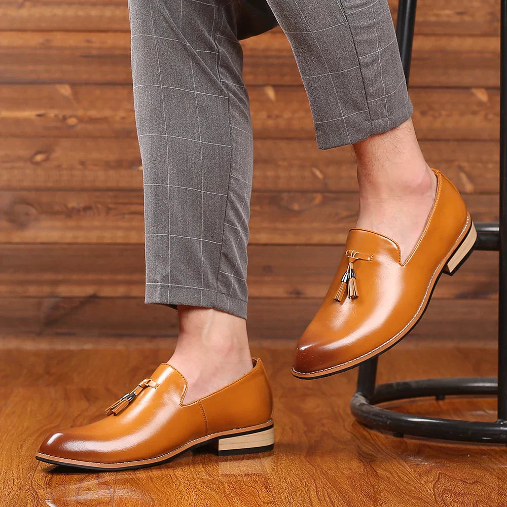 Elegante Herren-Loafers aus Leder - unterstreichen Sie Ihren raffinierten Stil